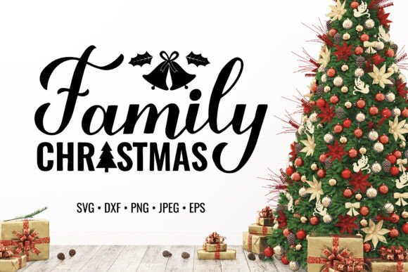 A Farmhouse Christmas Graphic for Seasonal Branding