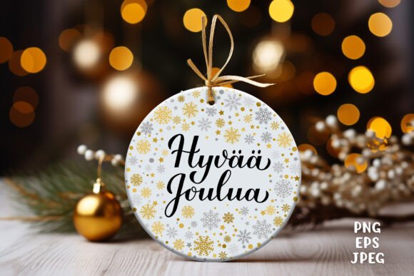 A Finnish Christmas Graphic for Seasonal Illustrations