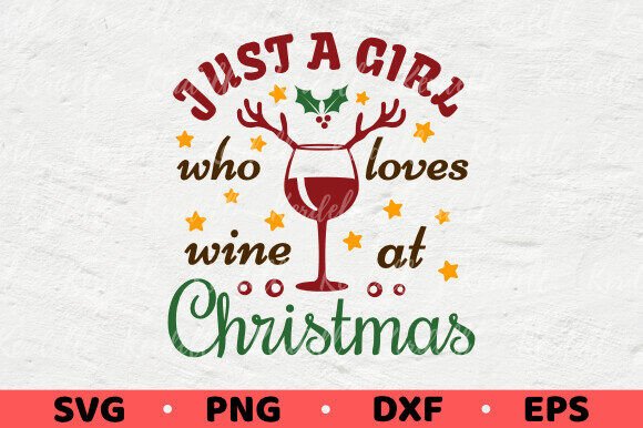 A Holiday Embroidery Review: Just a Girl Who Loves Wine