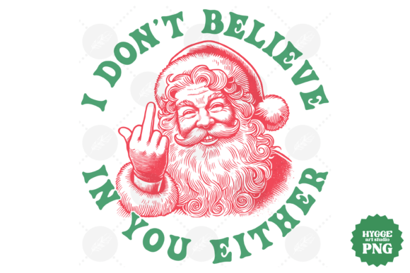 A Skeptical Santa: Perfect for Modern Holiday Embroidery