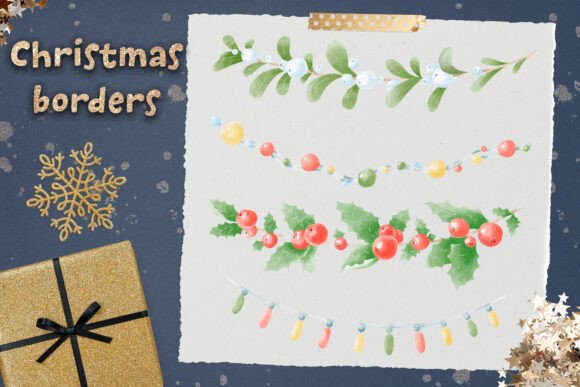 Adding Festive Graphics to Your Illustrations: Christmas Borders PNG Review