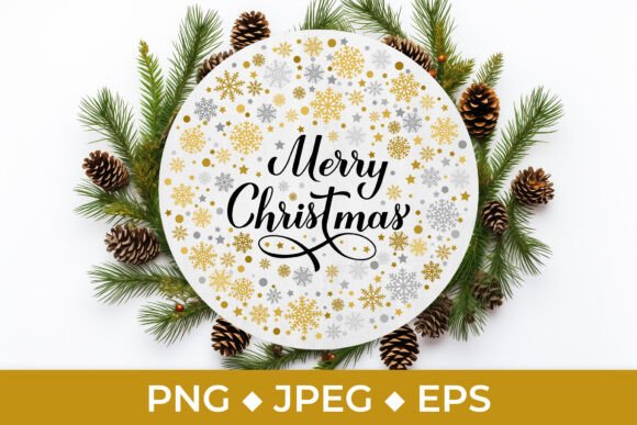 An Elegant Christmas Graphic for Handmade Holiday Products