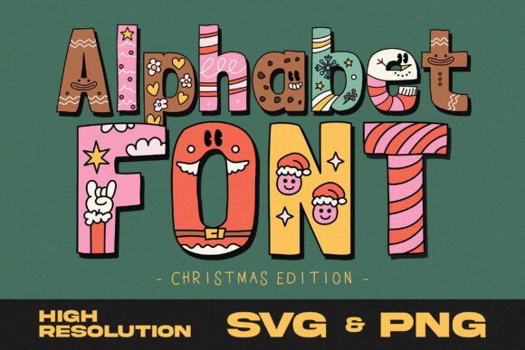 Christmas Alphabet Font: A Designer's Review for Marketing & Graphics