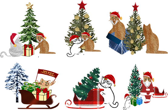 Christmas Cat Clipart Set: A Designer's Practical Review