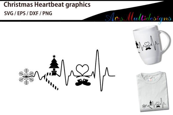 Christmas Element Heartbeat: A Festive Graphics Addition