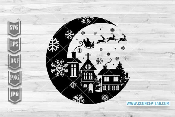 Christmas Scene Village Graphics: A Seller's Review