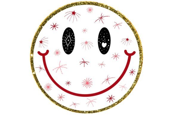 Groovy Retro Star Christmas Smile Face Embroidery Review