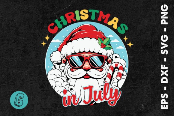 My Graphic Design Asset Review for a Retro Santa Claus Illustration