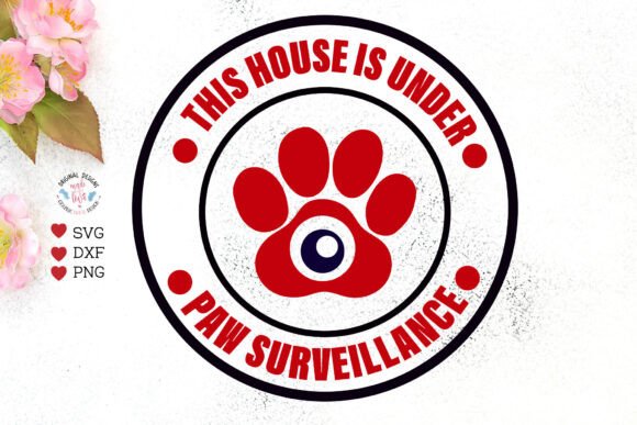Paw Surveillance - Christmas Pets: A Festive Graphics Asset