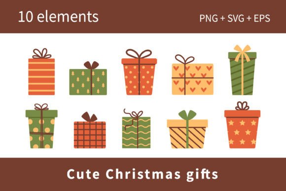 Using Festive Gift Box Graphics for Local Brand Design