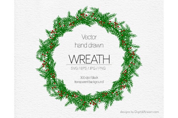 Xmas Wreath Svg: A Festive Embroidery Design